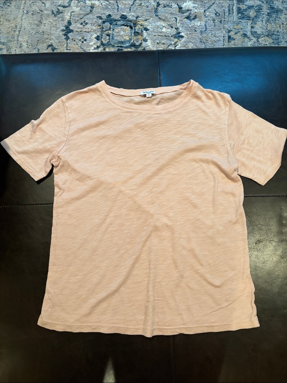 Splendid light peach short sleeve tee